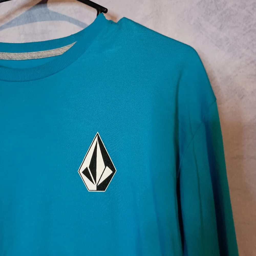 Youth‎ Blue Volcom Long Sleeve Tee